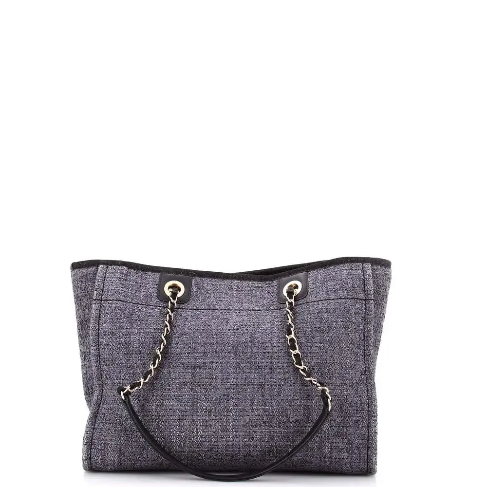 Chanel Deauville Tote Raffia With #243617C43B - Picture 3 of 7